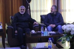 العميد قاني يصل اللاذقية بعد حلب ويتفقد المناطق المنكوبة بالزلزال