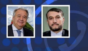 عبد اللهيان يناقش مع غوتيريش الاتفاق النووي وملفي اليمن وأفغانستان