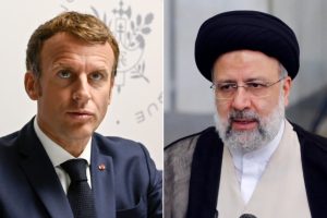 ماكرون يجري إتصالاً هاتفياً بالرئيس الايراني