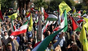 مسيرة حاشدة بعنوان "إلى بیت المقدس" في العاصمة طهران والمدن الايرانية دعما لأهالي غزة