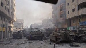 كتائب القسّام تفجّر حقل ألغام في قوة مشاة للاحتلال شمالي مخيم البريج