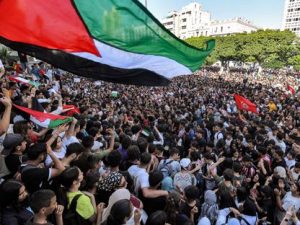 مسيرات ووقفات حاشدة في عدد من الدول دعما لفلسطين وتنديدا بالعدوان على غزة
