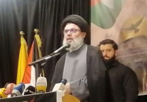 السيد صفي الدين: استهداف قاعدة ميرون هو استهداف لسلاح الجو الذي استهدف الضاحية