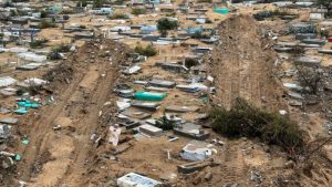 الاحتلال الصهيوني نبش 1100 قبر شرق غزة وسرق 150 جثمانا