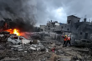 7 مجازر خلال الساعات الماضية.. حصيلة الشهداء ترتفع إلى 33797 في غزة