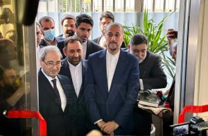 أمير عبداللهيان يؤكد من سورية حتمية عقاب الكيان الإسرائيلي ويفتتح المقر الجديد لقنصلية إيران