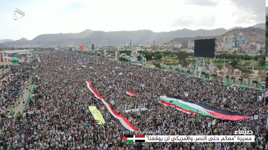 عام عاشر مع القضية الفلسطينية.. اليمانيون ثابتون مع غزة