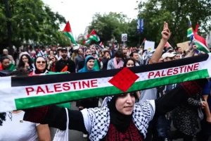 استمرار المظاهرات العربية والغربية المؤيدة لفلسطين
