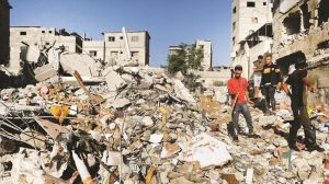 حماس تدعو لوقف جريمة التجويع والإبادة التي يشنها الاحتلال على غزة