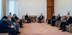 الرئيس السوري يلتقي وزير الخارجية الإيراني بالوكالة: المقاومة هي النهج الصحيح في مواجهة الأعداء