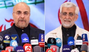 قاليباف وجليلي ينفيان إشاعات انسحاب أحدهما من السباق الرئاسي