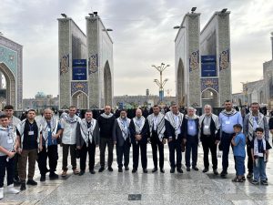 عوائل شهداء فلسطين المحتلة حاضرون في "مؤتمر شهداء جبهة المقاومة" بمشهد