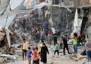 اليوم الـ 278 من العدوان… محاولات لتهجير من تبقى من أهل مدينة غزة إلى الجنوب