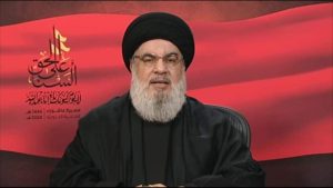 السيد نصر الله: حصار اليمن لميناء "أم الرشراش" وافلاسه له انعكاسات خطيرة على الكيان الصهيوني