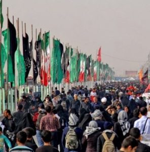 2.2 مليون شخص عبروا الحدود إلى العراق لزيارة الأربعين