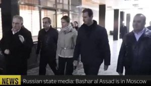 بالصورة | الرئيس السوري بشار الأسد في العاصمة الروسية موسكو