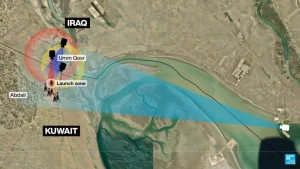 تقرير يكشف أدلة مصوّرة وتحقيقاً رقمياً يحددان مواقع الإطلاق داخل الأراضي الكويتية رغم نفي دول الخليج استخدام أراضيها في الهجمات على إيران. ماذا في التفاصيل؟