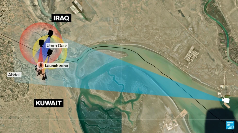 تقرير يكشف أدلة مصوّرة وتحقيقاً رقمياً يحددان مواقع الإطلاق داخل الأراضي الكويتية رغم نفي دول الخليج استخدام أراضيها في الهجمات على إيران. ماذا في التفاصيل؟